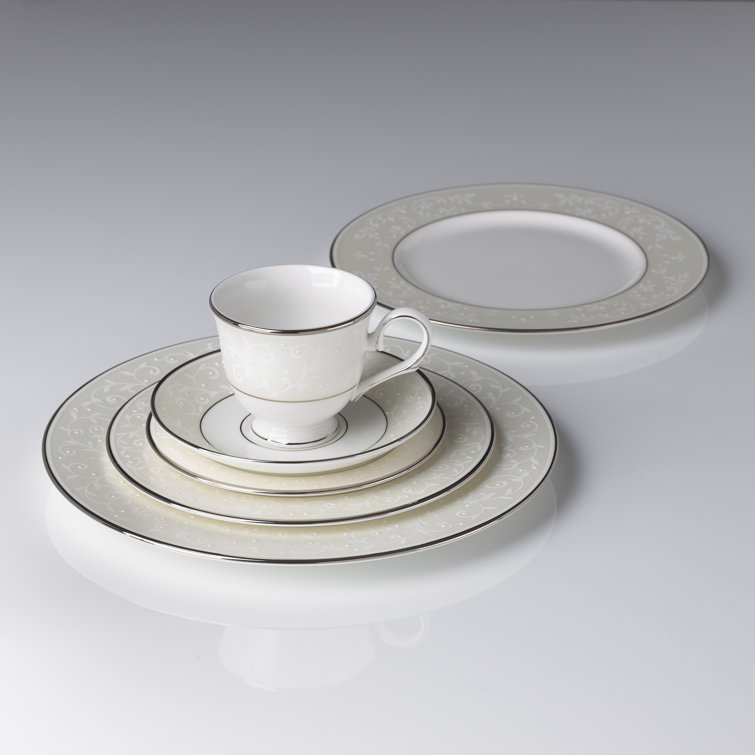 Lenox opal innocence 5 piece place setting best sale